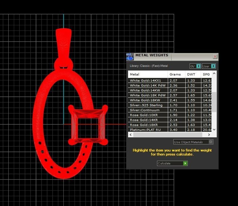 Pendant 919 3D print model_12