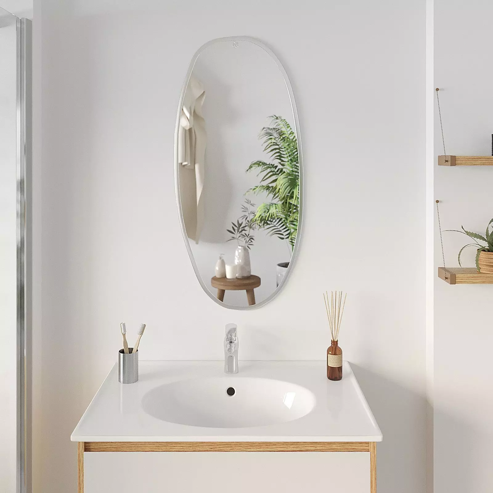 Hand Cut Mirror 12 by M Nuance for Nest Free 3D model