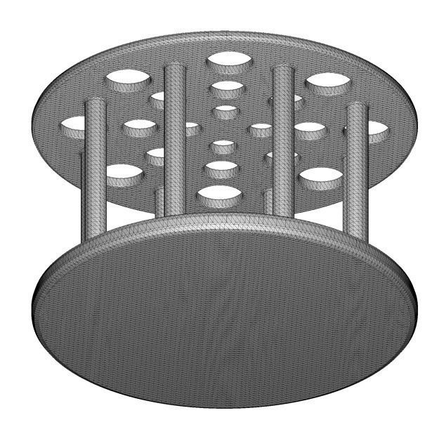 Plastic Test Tube Rack 3D model_6