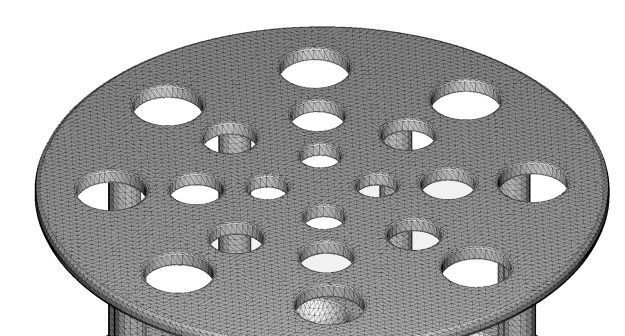 Plastic Test Tube Rack 3D model_4