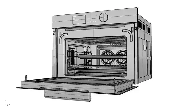 Samsung Infinite build-in oven NQ50T8539BK
