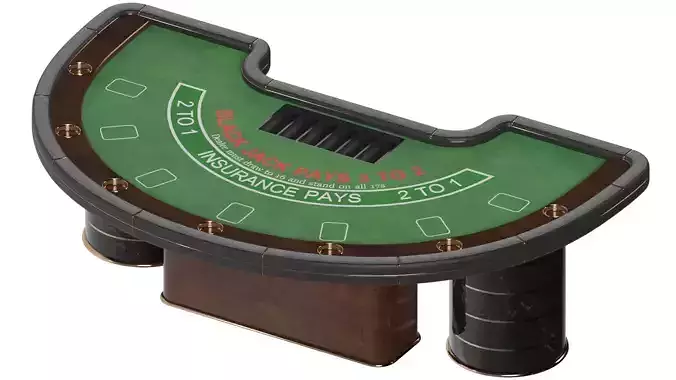 Casino BlackJack Table