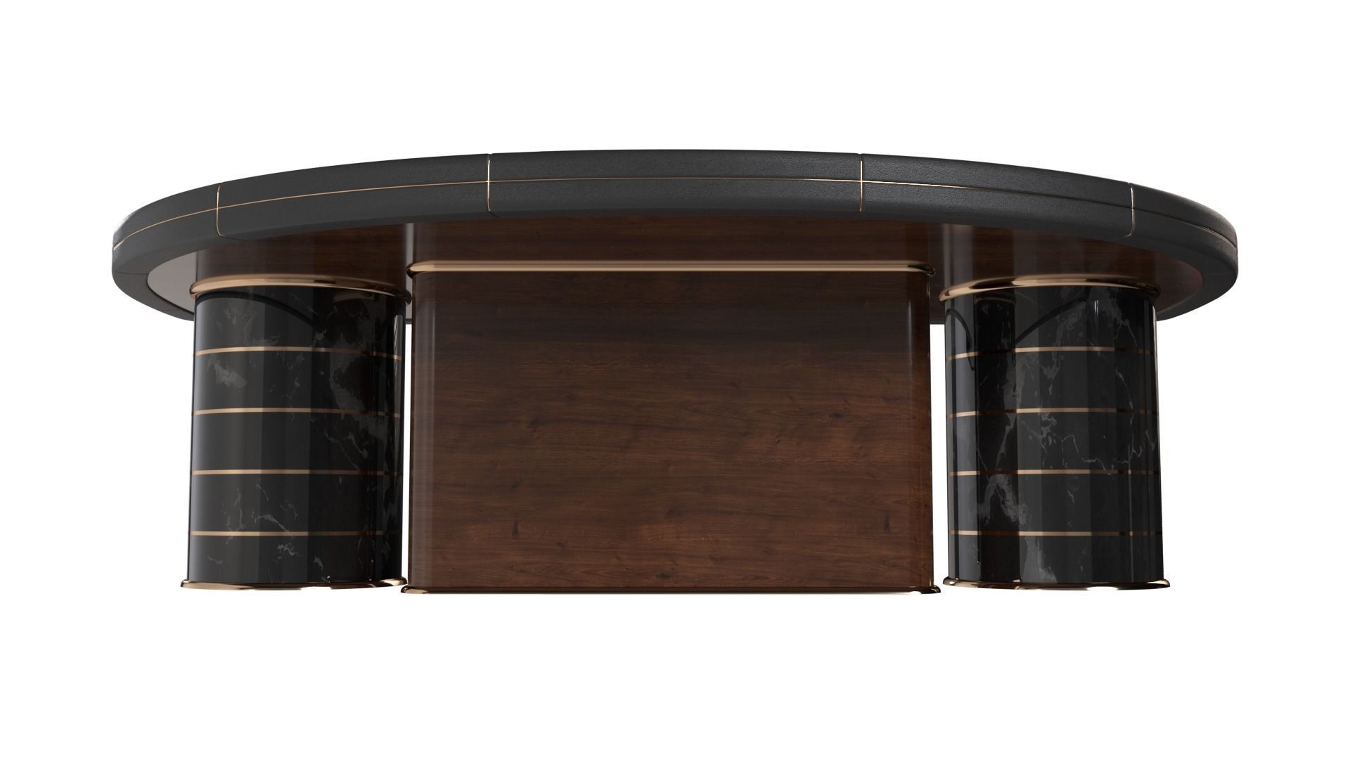 Casino BlackJack Table 3D model_27