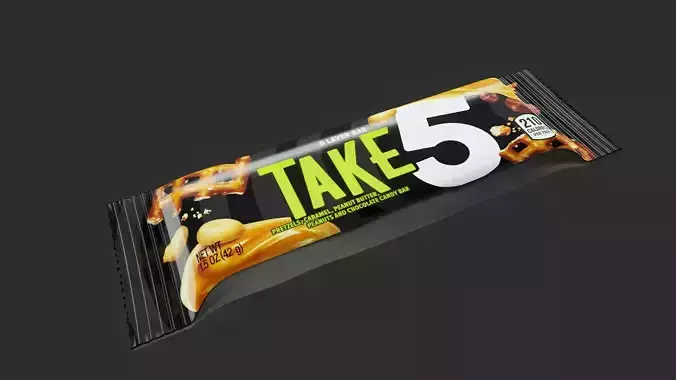 Chocolate Bar - Tutorial Included 3D model