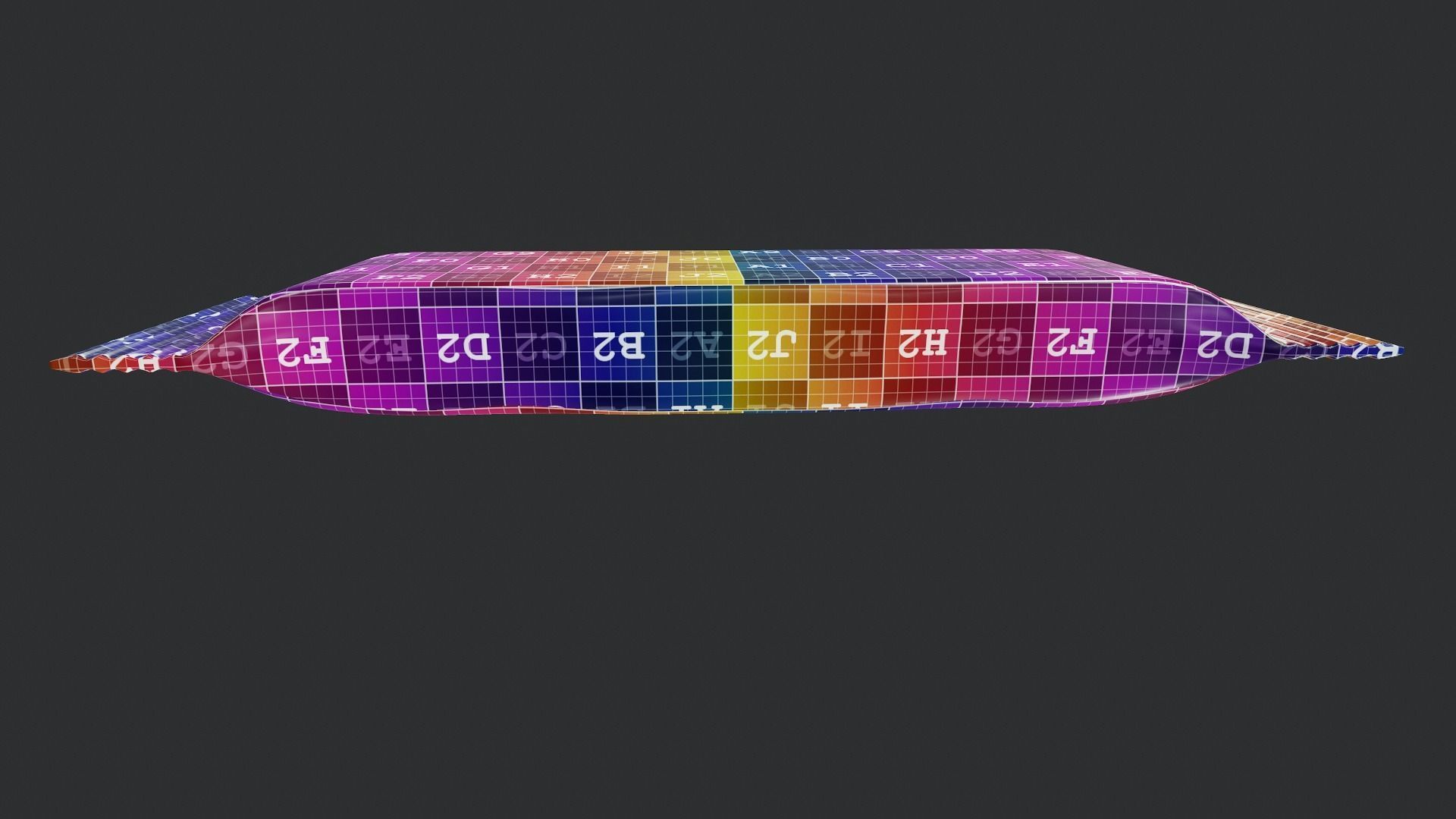 Chocolate Bar - Tutorial Included 3D model_12