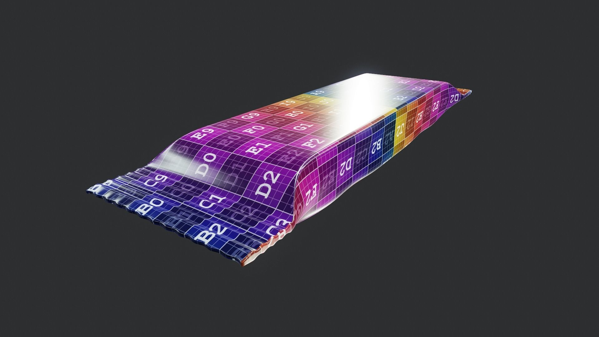 Chocolate Bar - Tutorial Included 3D model_11