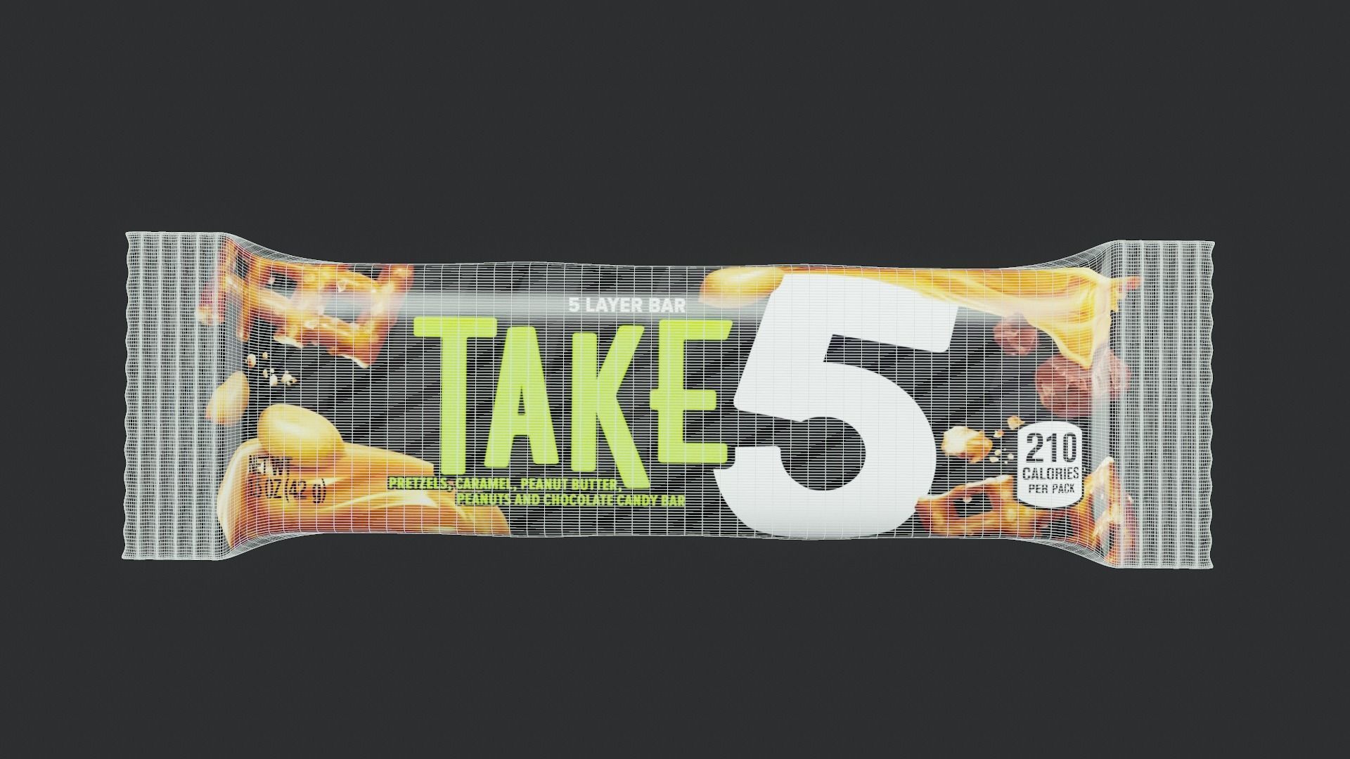 Chocolate Bar - Tutorial Included 3D model_9