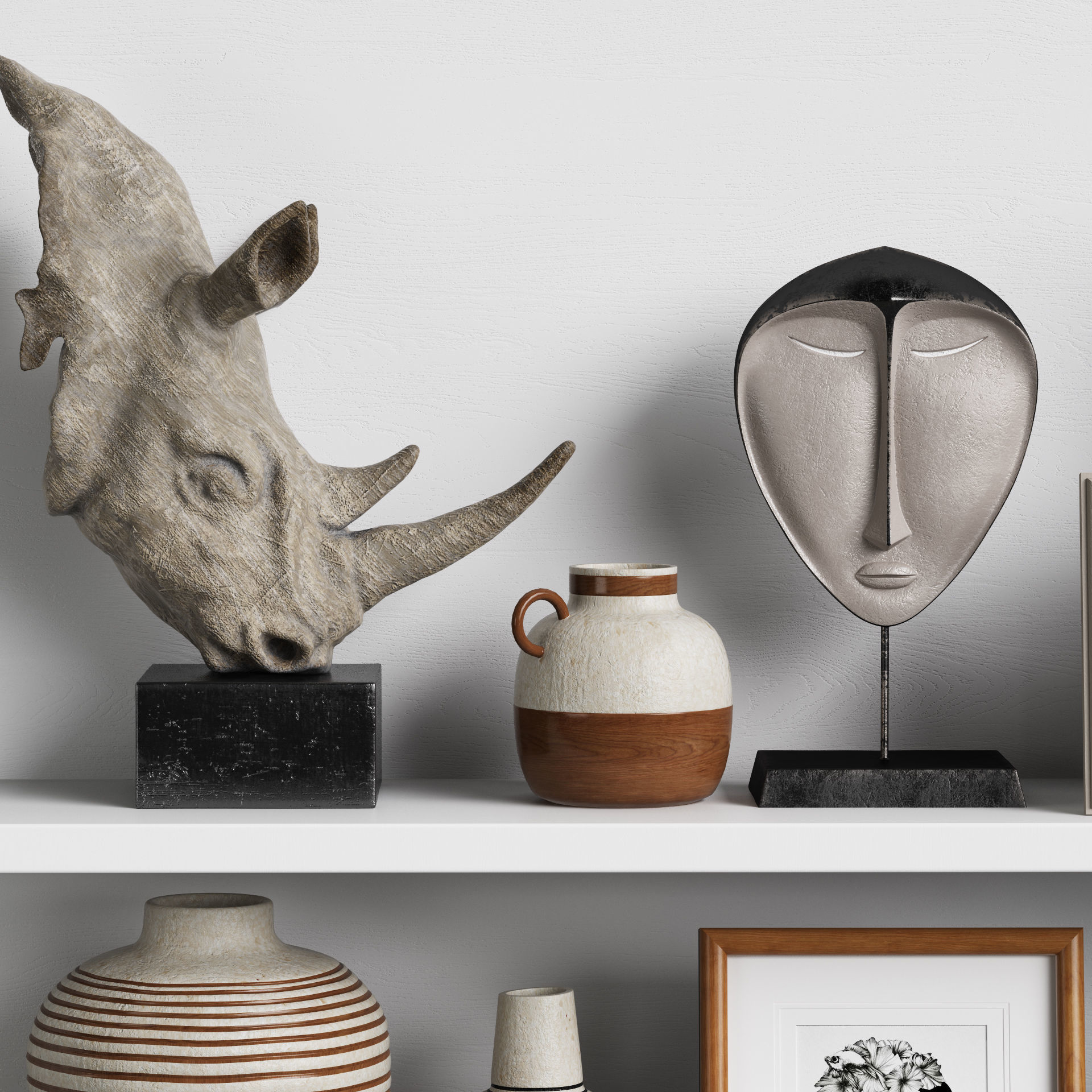 Decor Set 180 3D model_2