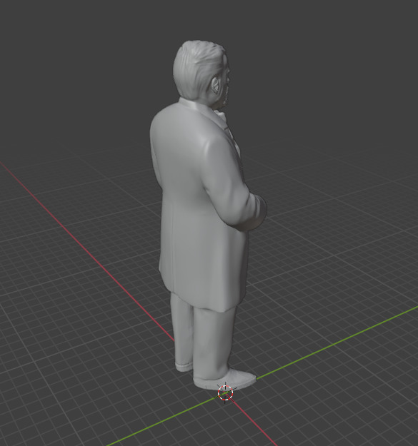 Louis Pasteur 3D print model_27