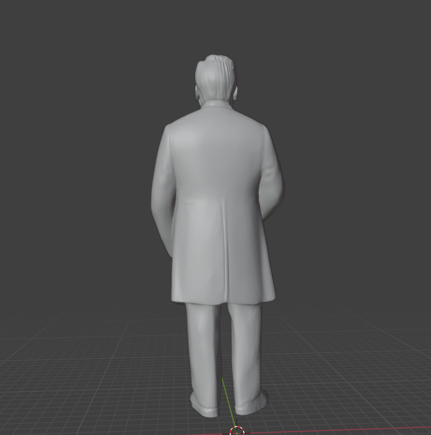 Louis Pasteur 3D print model_29