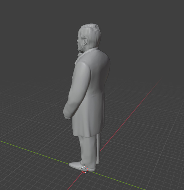 Louis Pasteur 3D print model_3