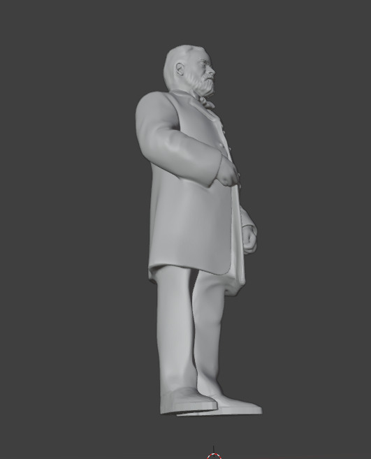 Louis Pasteur 3D print model_26