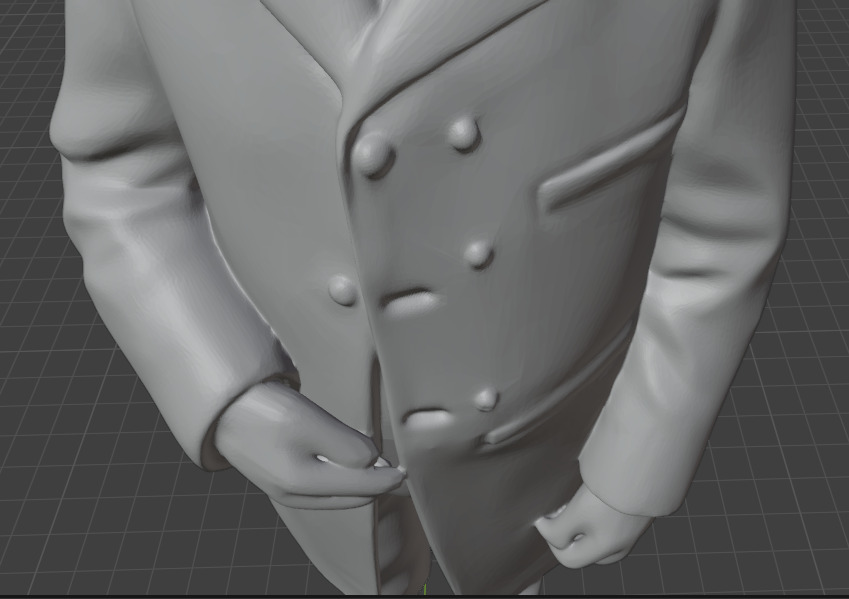 Louis Pasteur 3D print model_13