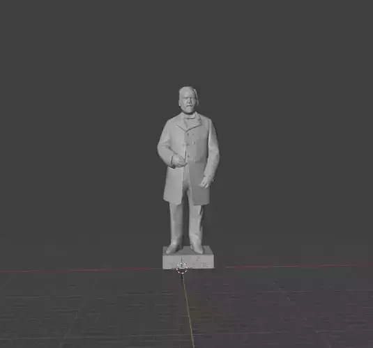 Louis Pasteur 3D print model