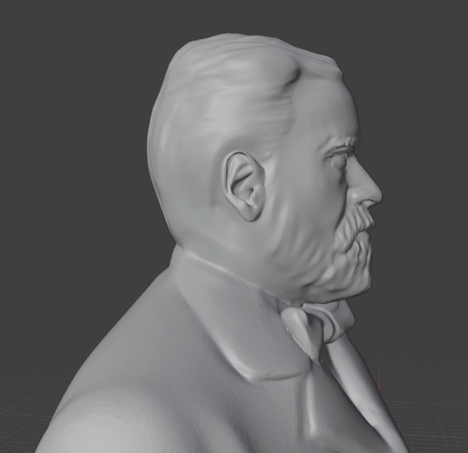 Louis Pasteur 3D print model_17