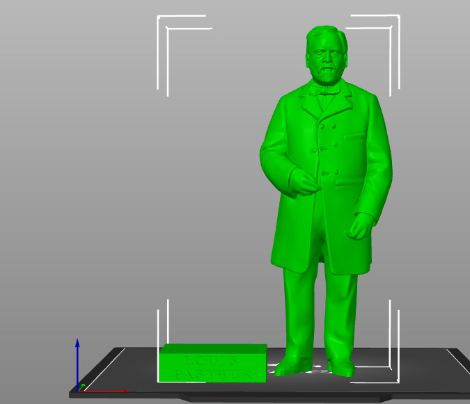 Louis Pasteur 3D print model_22