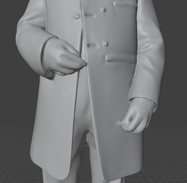 Louis Pasteur 3D print model_10