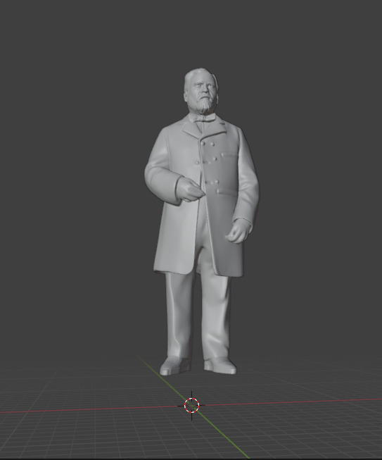 Louis Pasteur 3D print model_8
