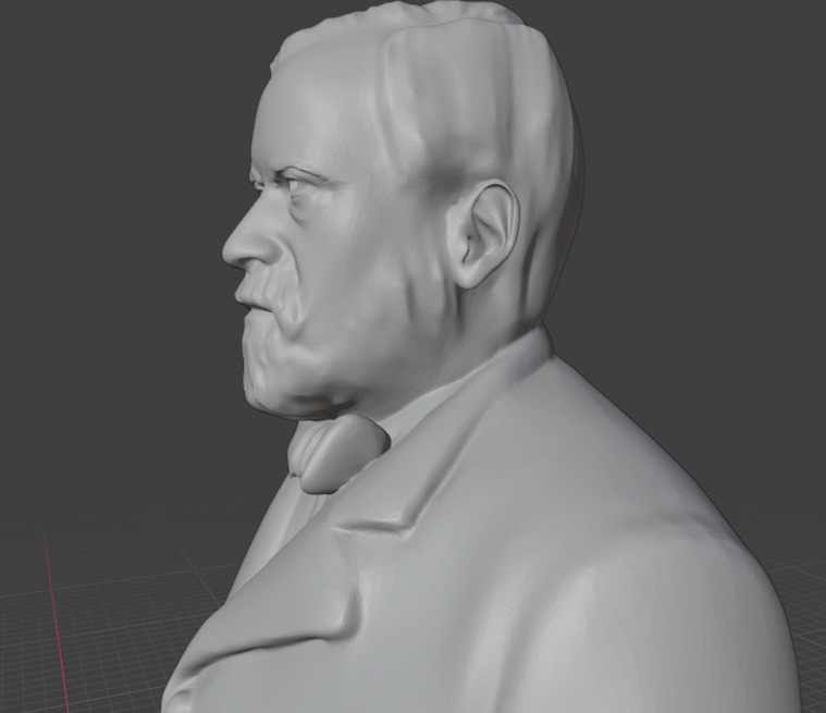 Louis Pasteur 3D print model_16