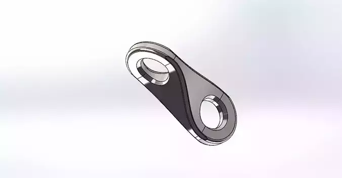 Complex part in 3D 3D model