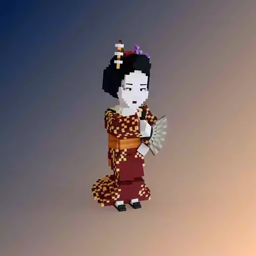 Voxel Geisha