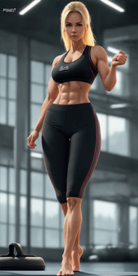 Gym Clip Art x40 3D model_7