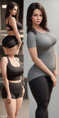 Gym Clip Art x40 3D model_21