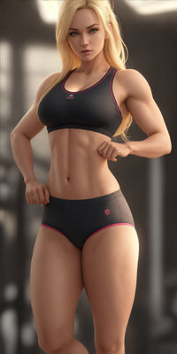 Gym Clip Art x40 3D model_16