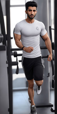 Gym Clip Art x40 3D model_35