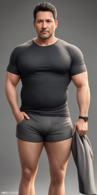 Gym Clip Art x40 3D model_29