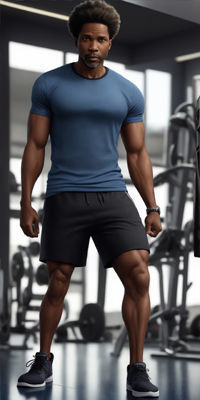 Gym Clip Art x40 3D model_53