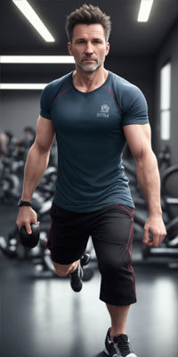 Gym Clip Art x40 3D model_59