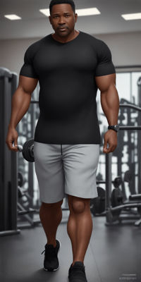 Gym Clip Art x40 3D model_31