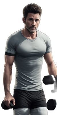 Gym Clip Art x40 3D model_62