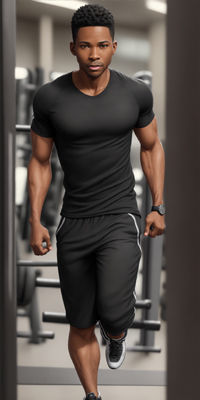 Gym Clip Art x40 3D model_33