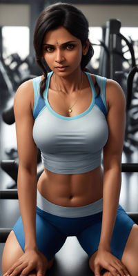 Gym Clip Art x40 3D model_49