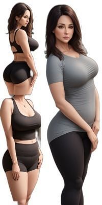 Gym Clip Art x40 3D model_22