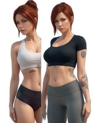 Gym Clip Art x40 3D model_79