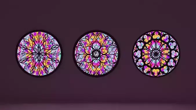 Gothic Rosette Window