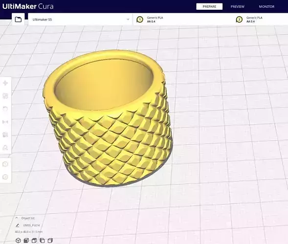 Garden Pot 14 3D print model