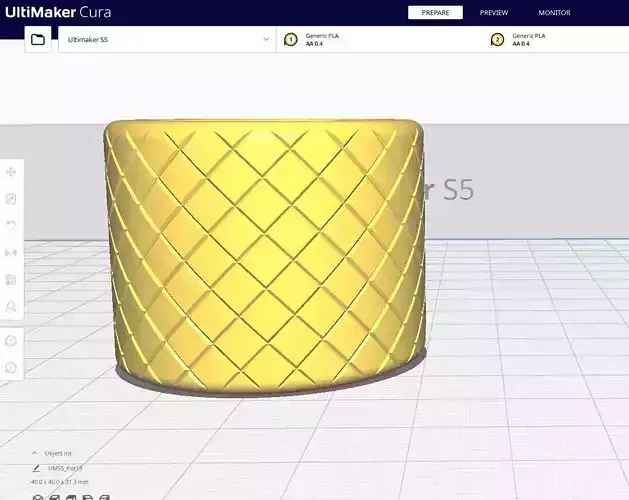 Garden Pot 13 3D print model