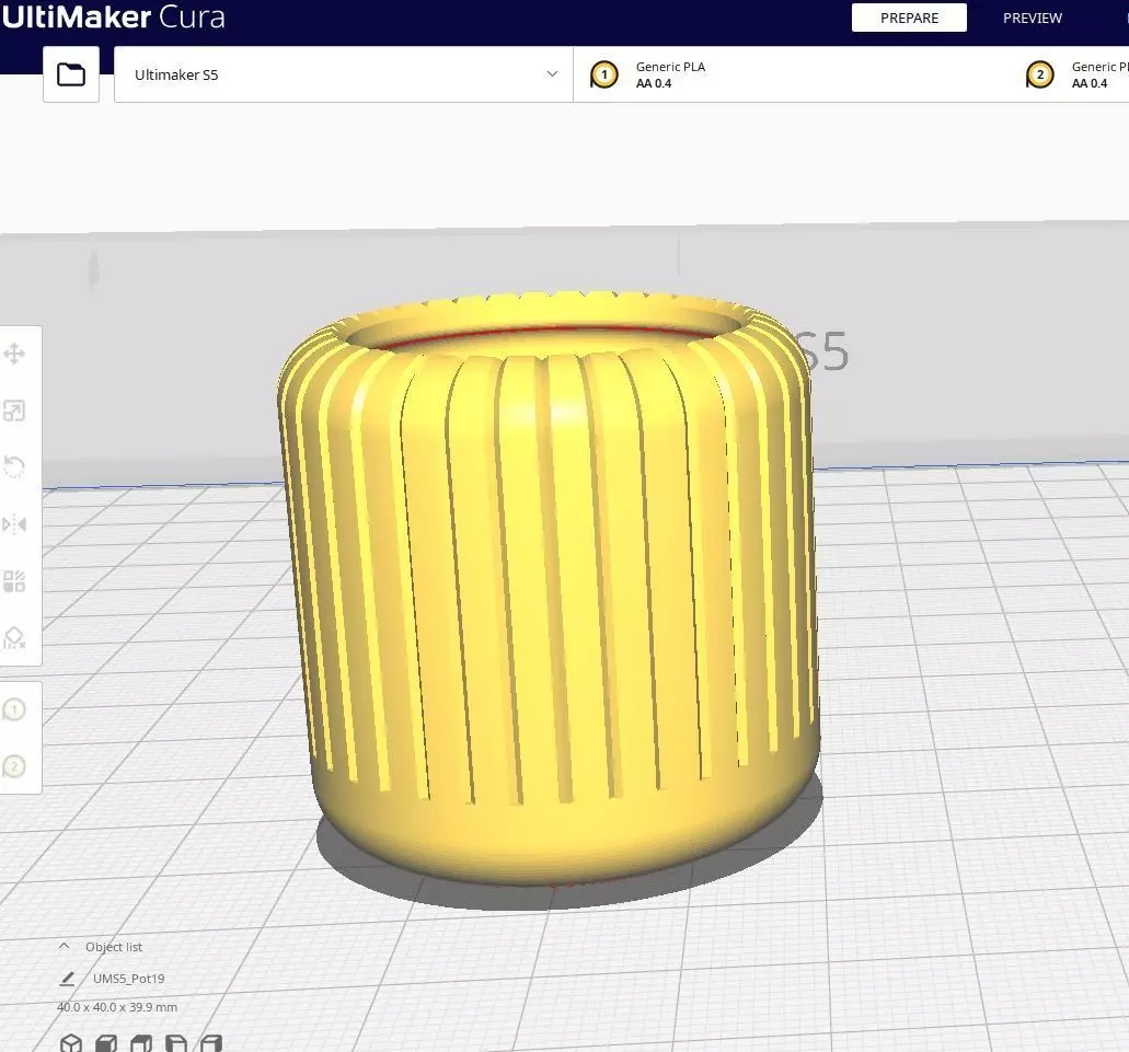 Garden Pot 19 3D print model_0