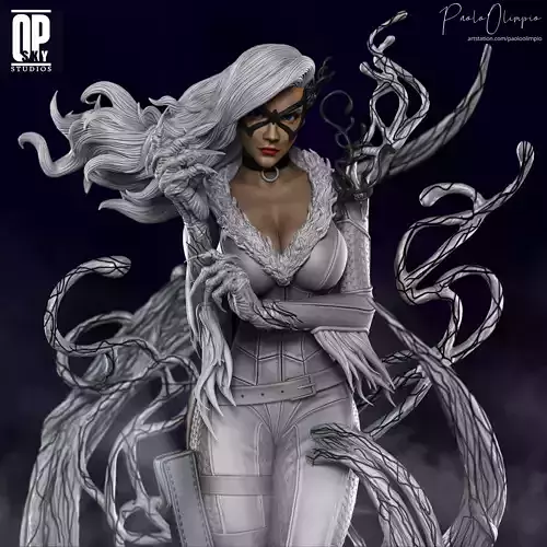 Black Cat Antivenom Statue - 3D Print Ready