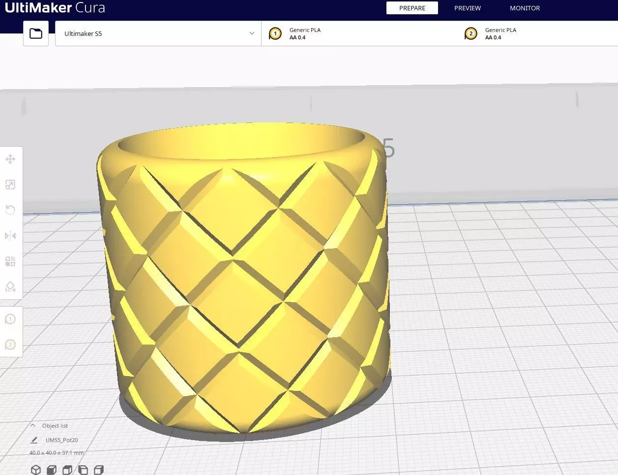 Garden Pot 20 3D print model_0