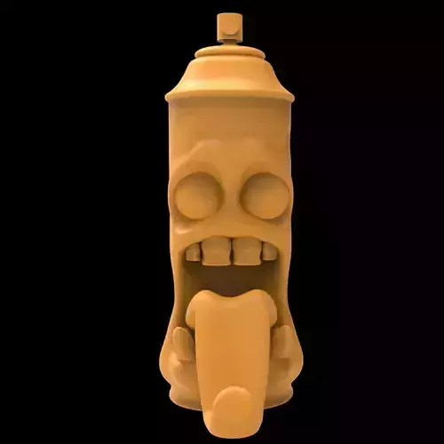 Monster Can 02 3D print model