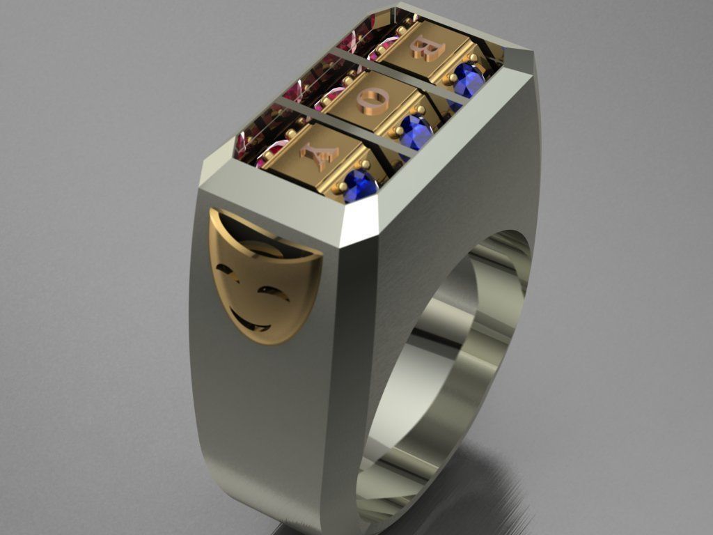 JACKPOT RING-ORGINAL DESIGN  3D print model_2