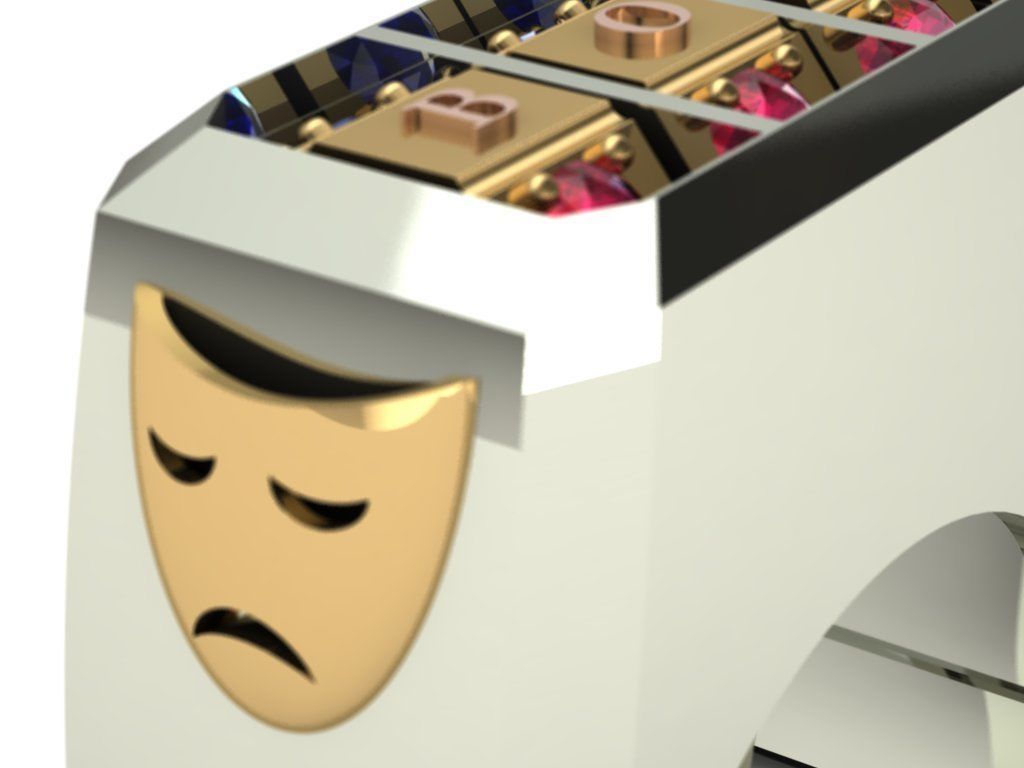 JACKPOT RING-ORGINAL DESIGN  3D print model_12