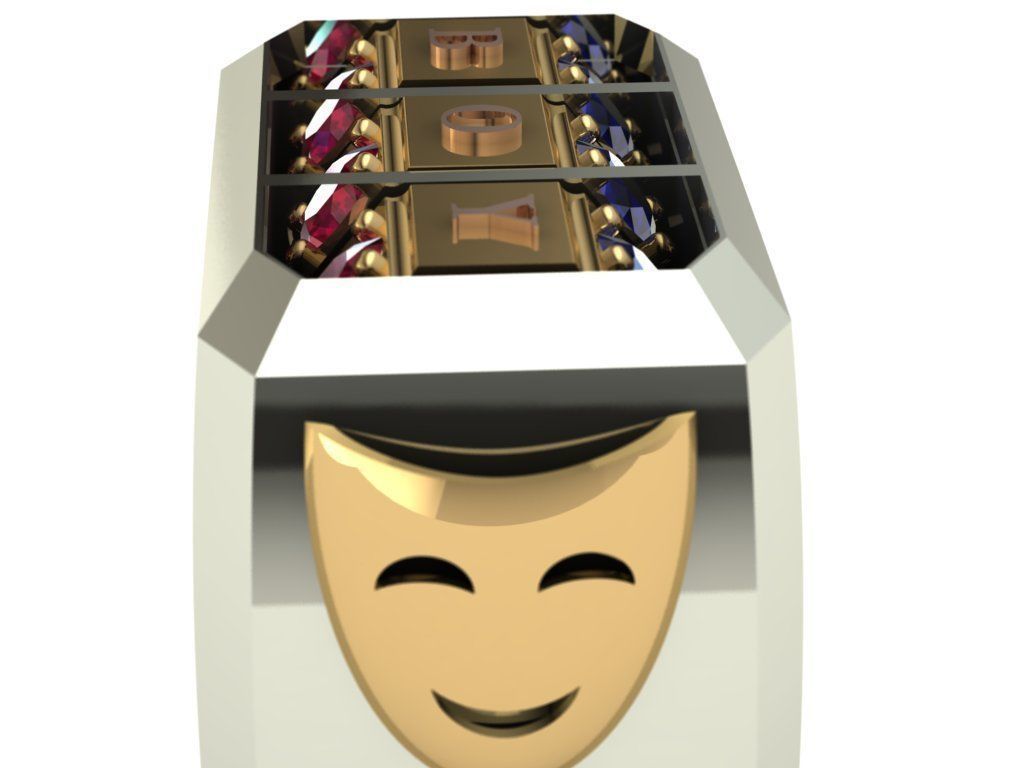 JACKPOT RING-ORGINAL DESIGN  3D print model_14