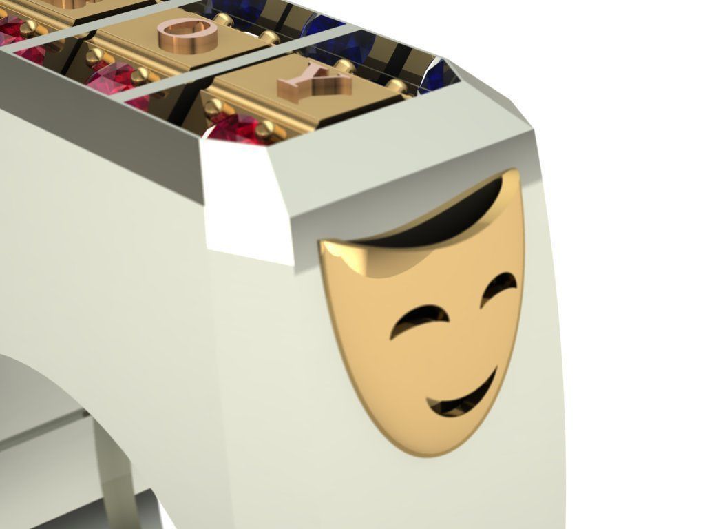 JACKPOT RING-ORGINAL DESIGN  3D print model_13