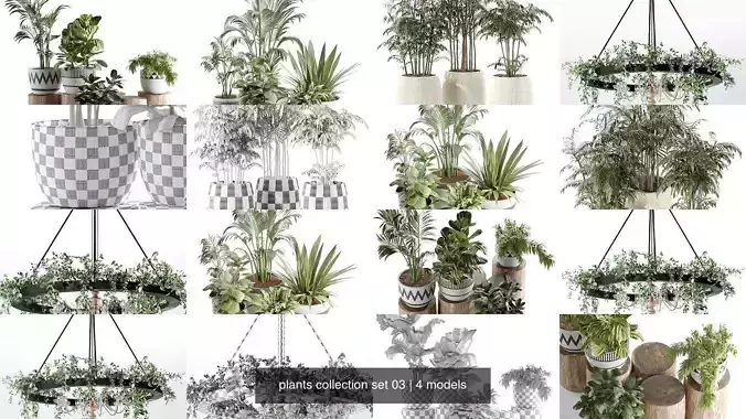 plants collection set 03